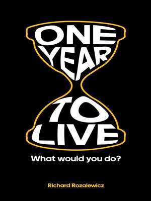 cover image of One year to live